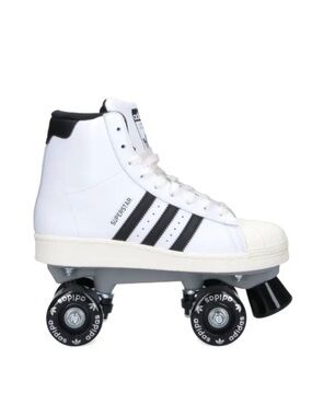 Adidas White & Black women’s Roller Skate Sneakers - High-Top